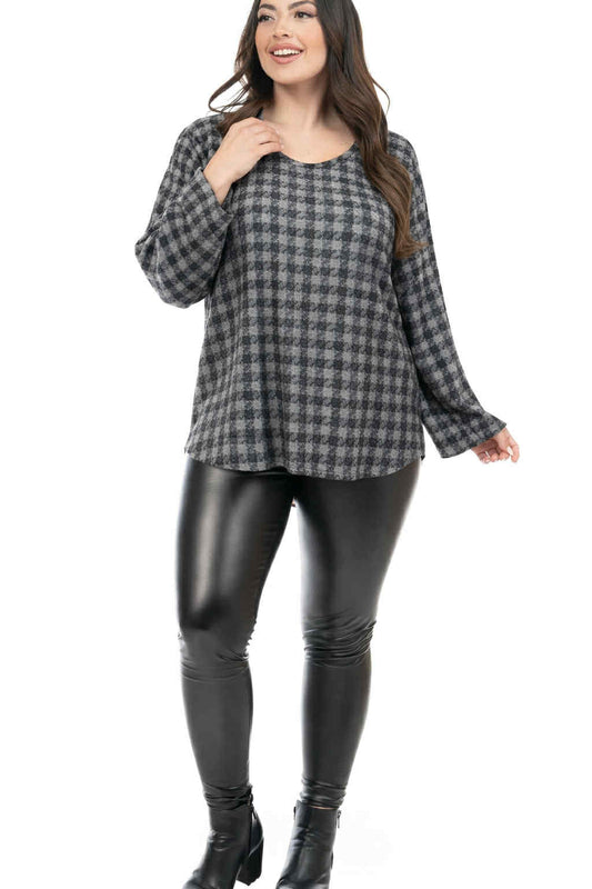 Μπλούζα Καρώ