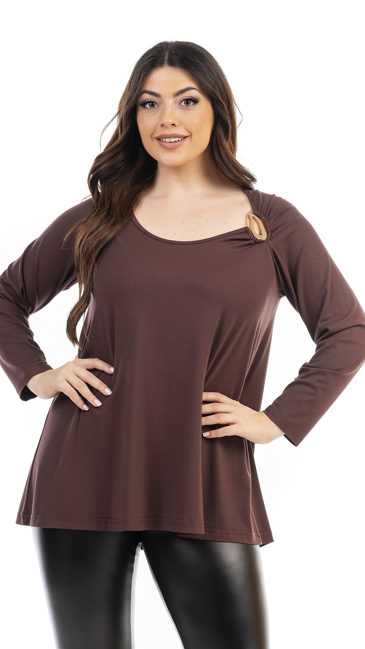 Μπλούζα με αγκράφα