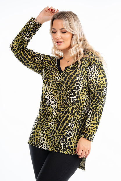 Μπλούζα σε Animal Print