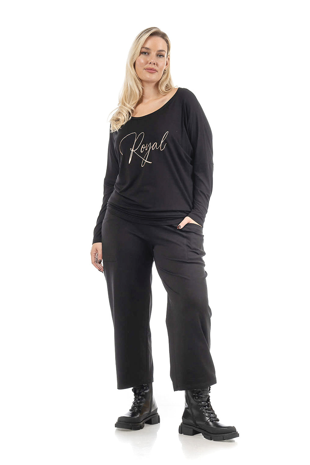 Μπλούζα με τύπωμα "Royal"