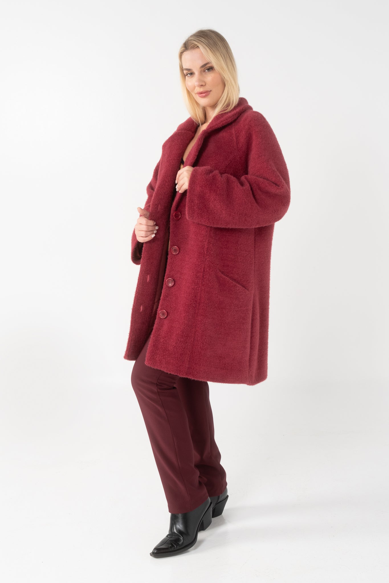 Ημίπαλτο  cenille/wool