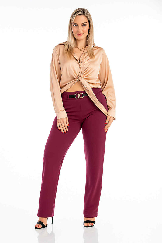 Παντελόνι σε scuba crep ελαστικό ύφασμα