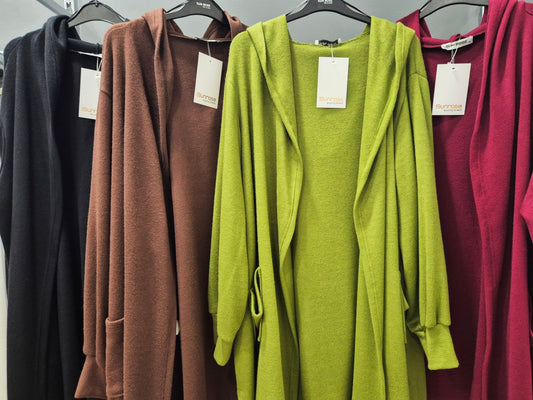 Ζακέτα μακριά, oversize σε cashmere