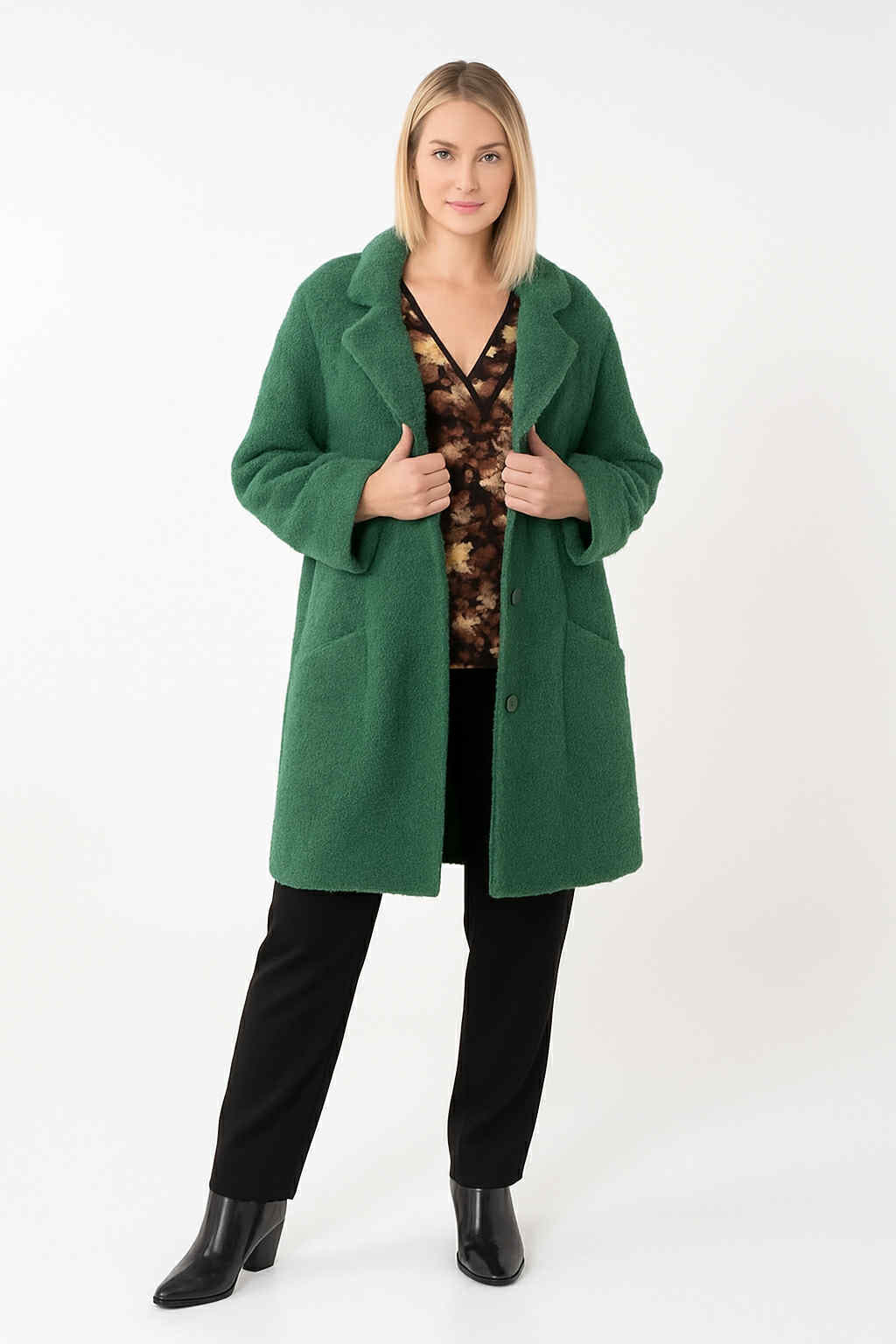 Ημίπαλτο  cenille/wool