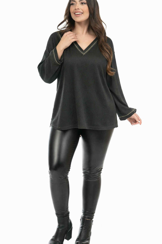 Μπλούζα με τρέσες