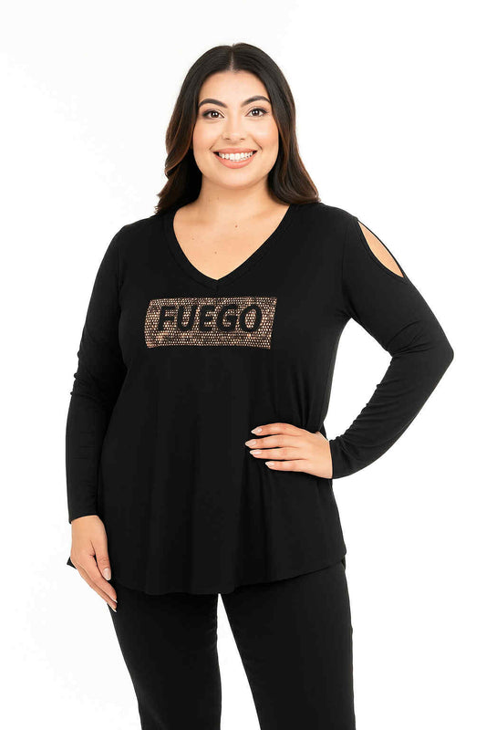 Μπλούζα λέοπαρ