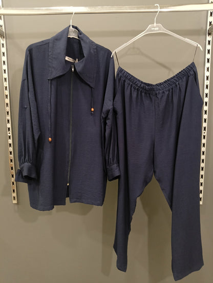 Ζακέτα σε επεξεργασμένο Λινό